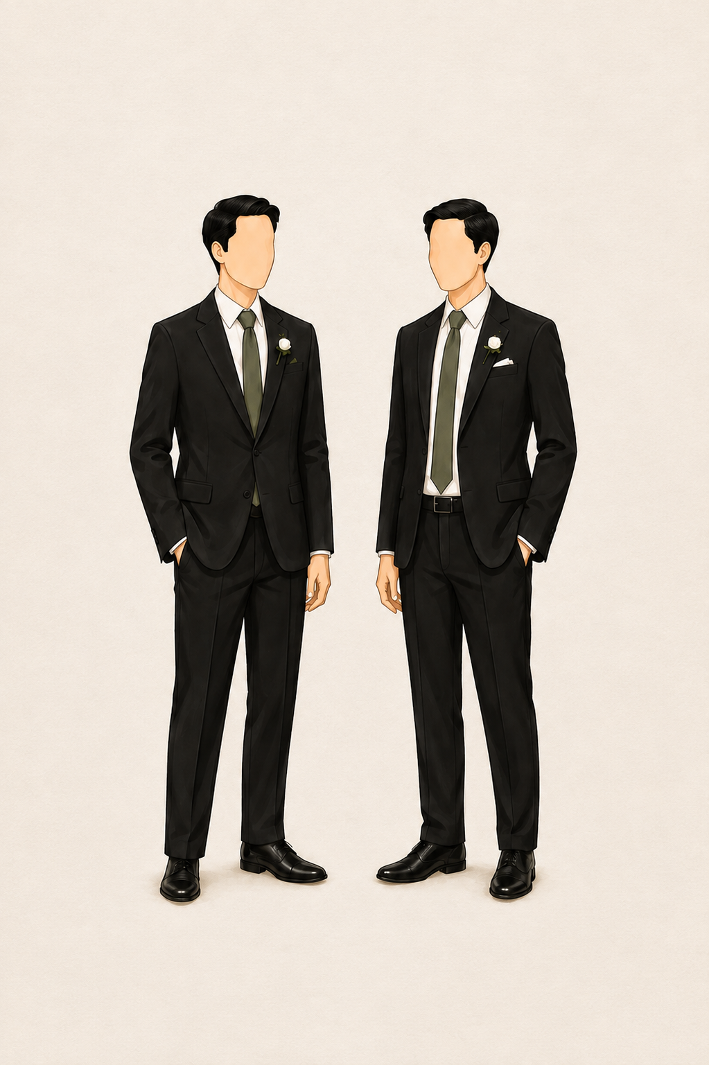 Principal sponsors attire guide, for men